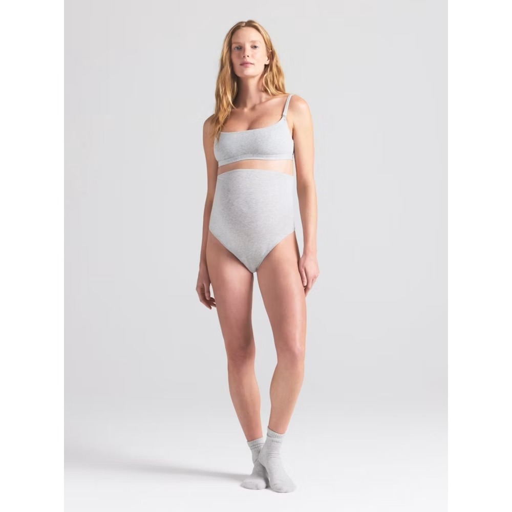 SKIMS NWOT Cotton Jersey Maternity Nursing Scoop Bralette - Size 2X